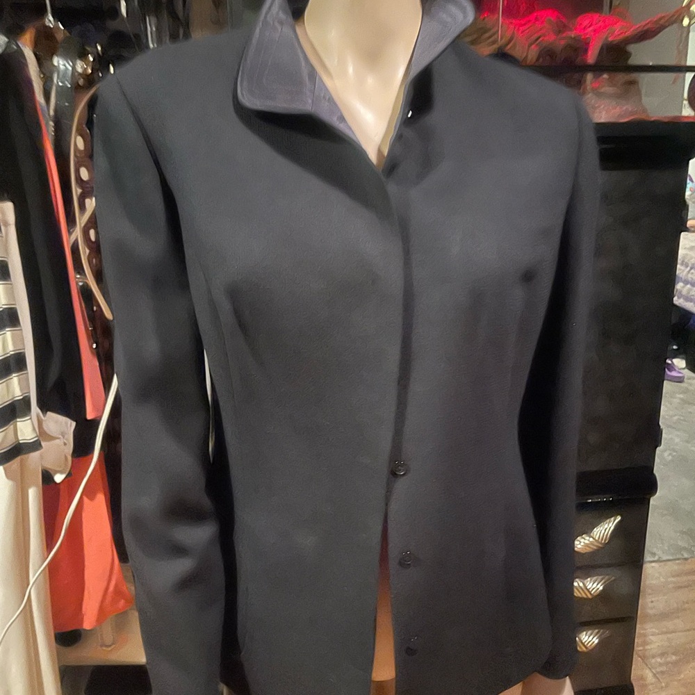 Classic Black Tailored Blazer